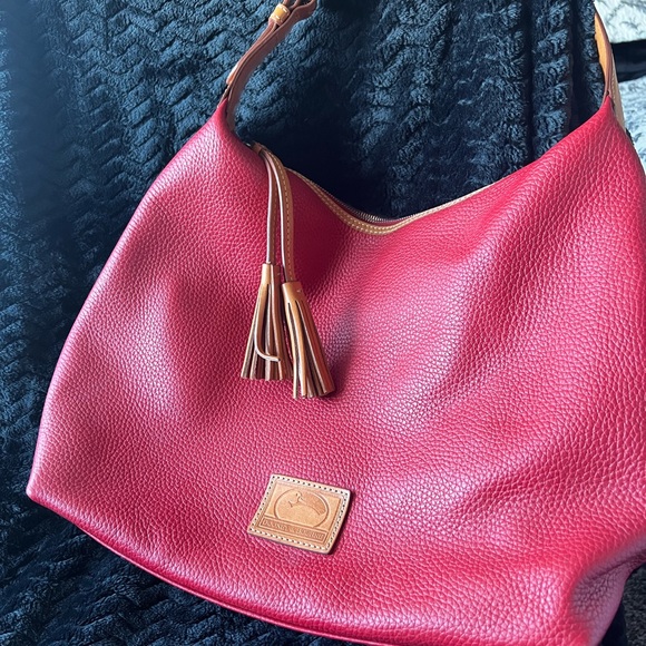 Vintage Red Dooney & Bourke Bag - Picture 1 of 10